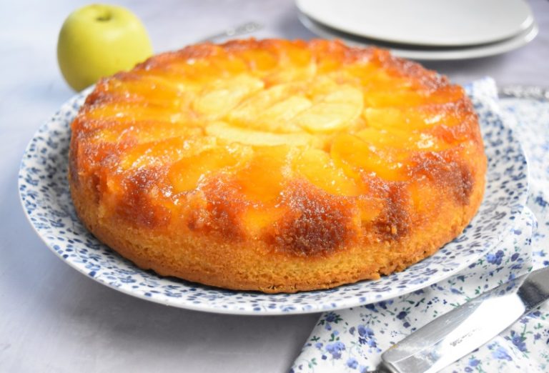 Gâteau tatin aux pommes le gâteau renversé facile