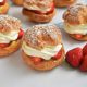 Choux La Fraise Caramel Et Vanille Yumelise