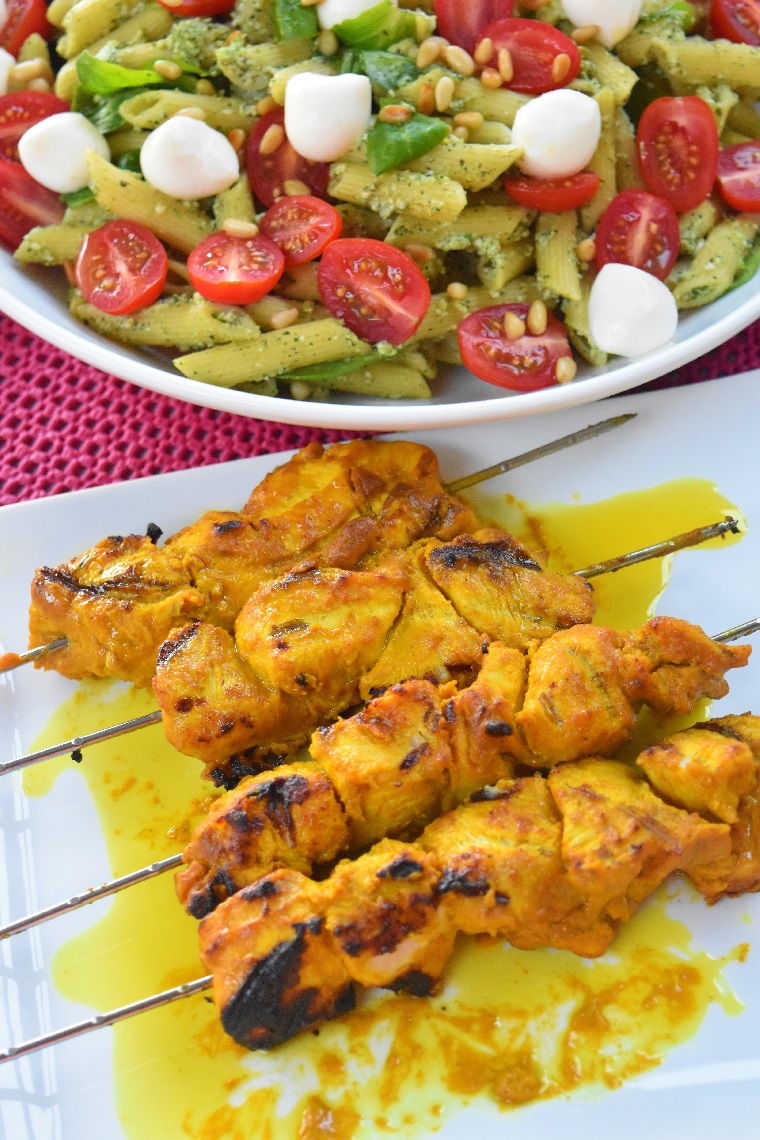 Brochettes De Poulet Au Curry Recette Pour Barbecue Hot Sex Picture