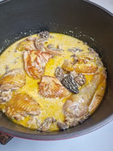 Poularde Au Vin Jaune Et Morilles Recette De F Tes