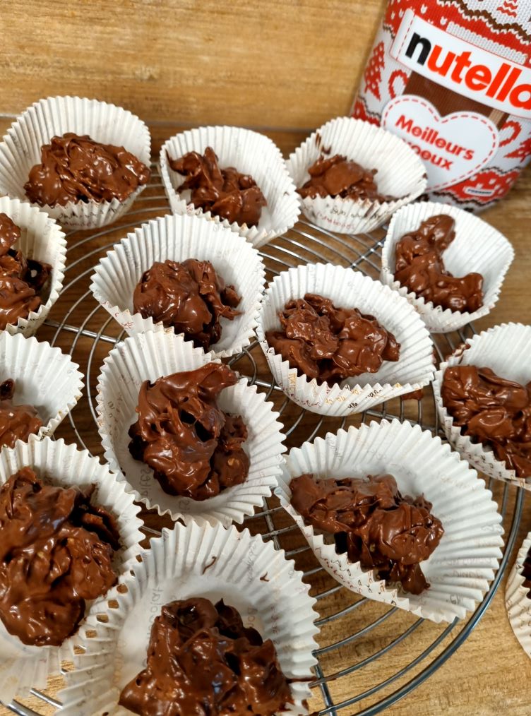 Roses des sables au Nutella recette pour le goûter