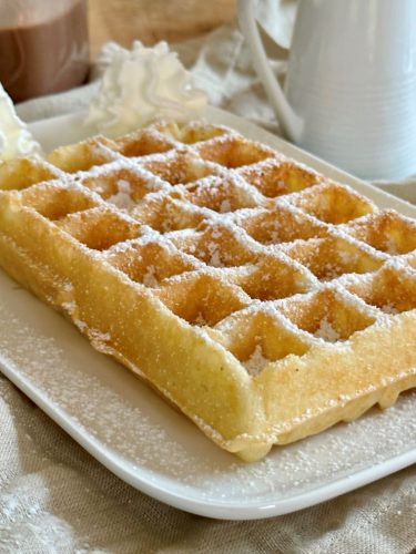 Véritable gaufre de Bruxelles recette belge