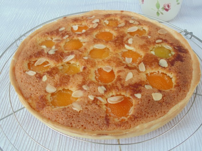 Tarte Amandine Aux Abricots - Recette Facile