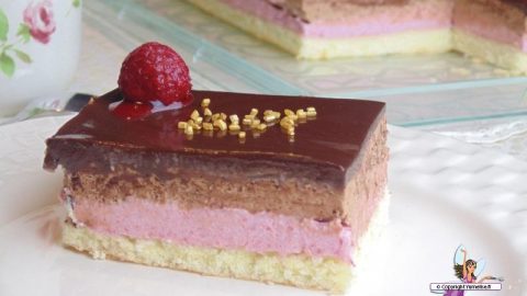 Entremet Chocolat Et Framboise Yumelise Dessert