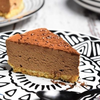 Cheesecake chocolat sans cuisson