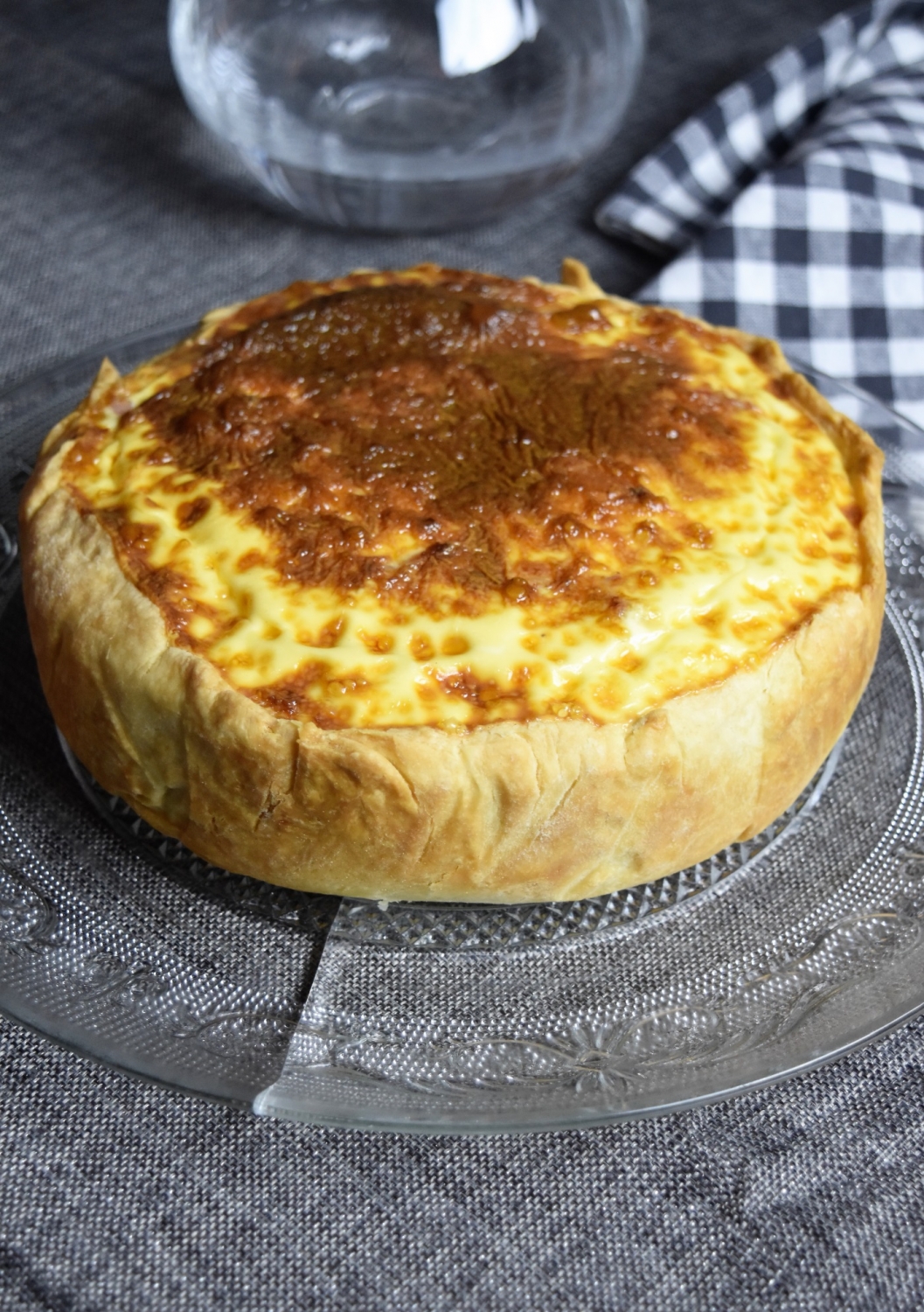 Quiche lorraine épaisse - recette de boulangerie