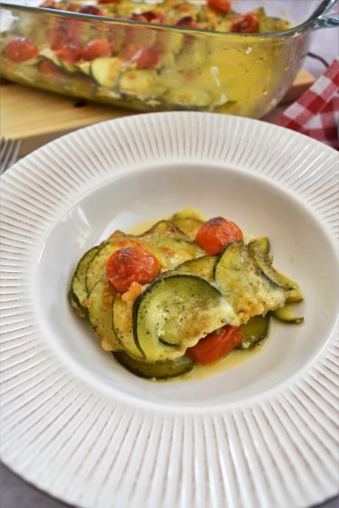 Gratin De Courgettes à L'italienne - Recette Légère