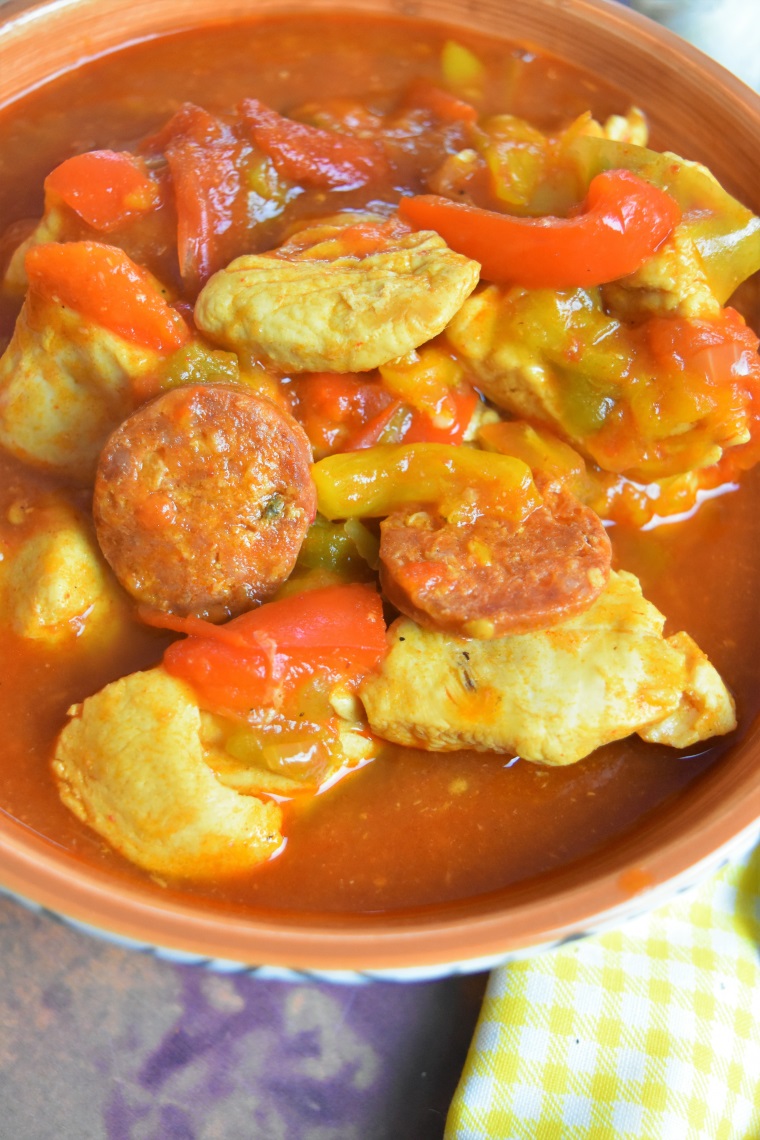 Poulet Basquaise Au Chorizo Recette Cookeo