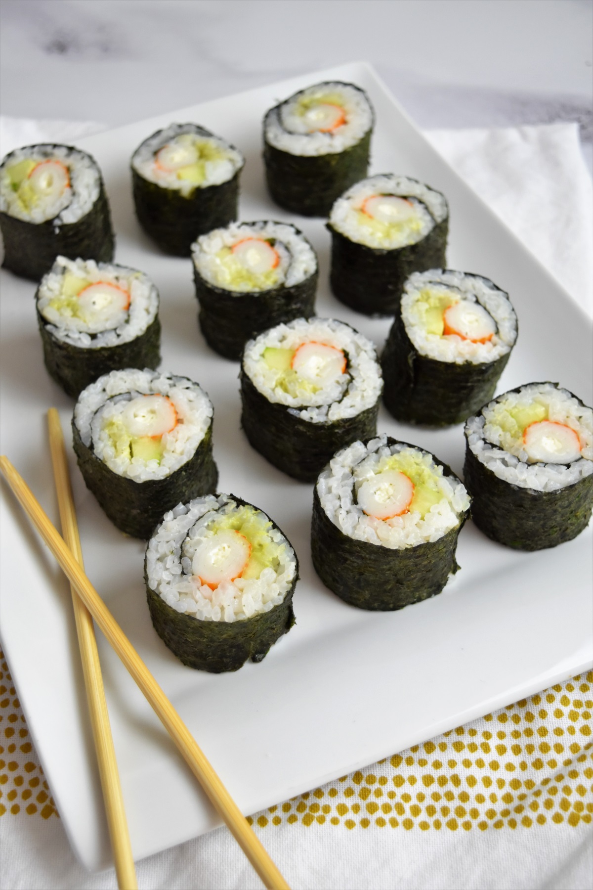 Feuilles d'algues pour rouleaux de sushi
