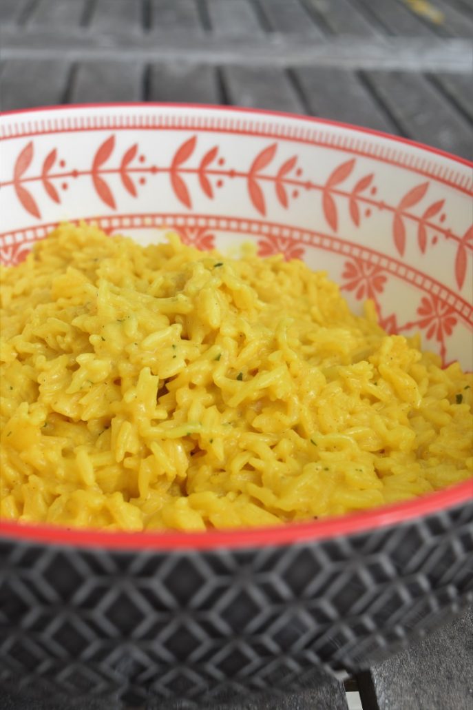 Riz au curry et au lait de coco - Sainplement Healthy