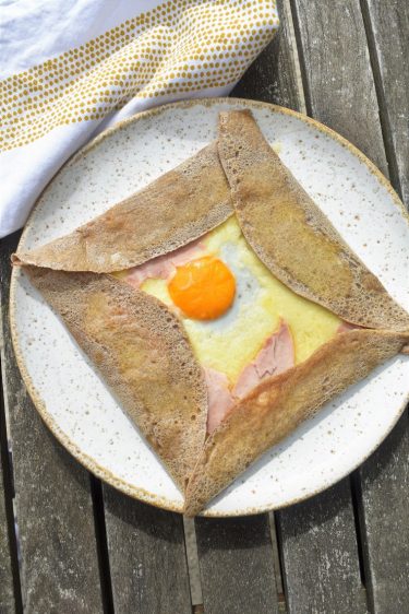 Galette Bretonne Complète - Galette Oeuf, Jambon, Fromage