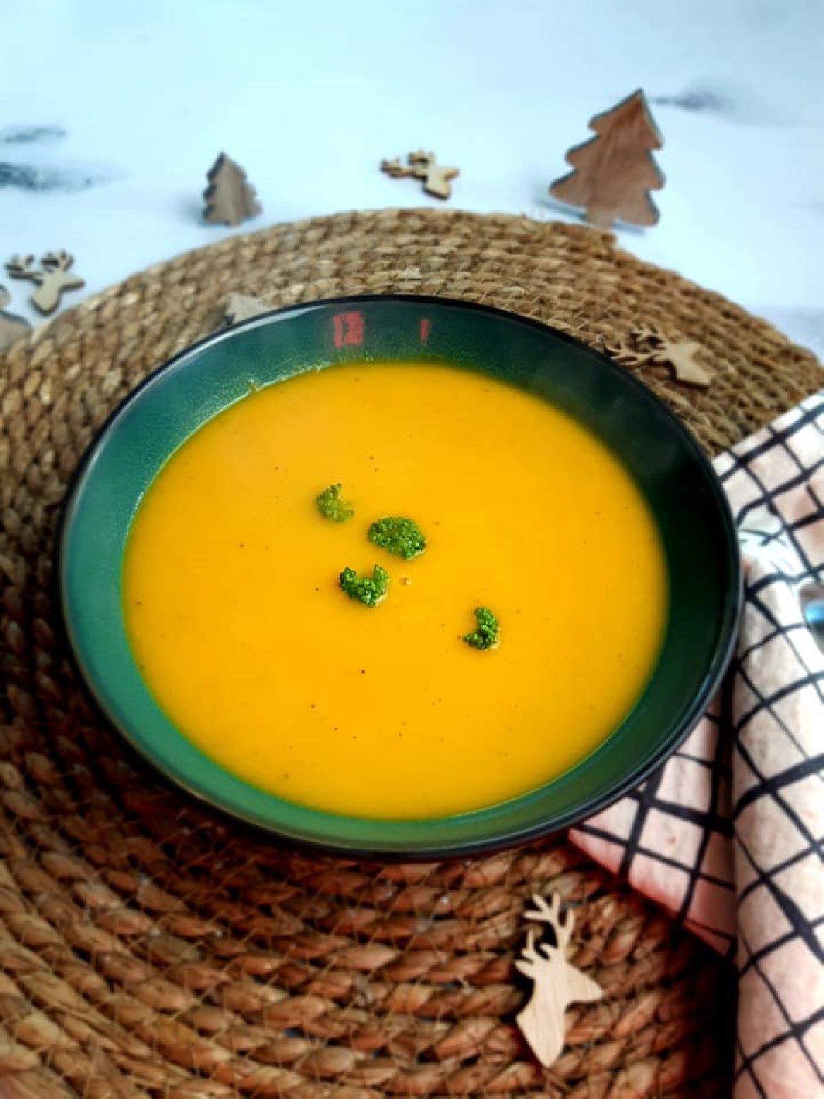 Recette Soupe de potimarron, carottes et pommes de terre