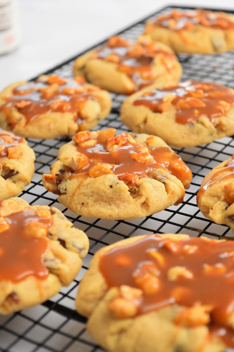 Cookies Cacahuète Caramel Chocolat - Recette Cédric Grolet