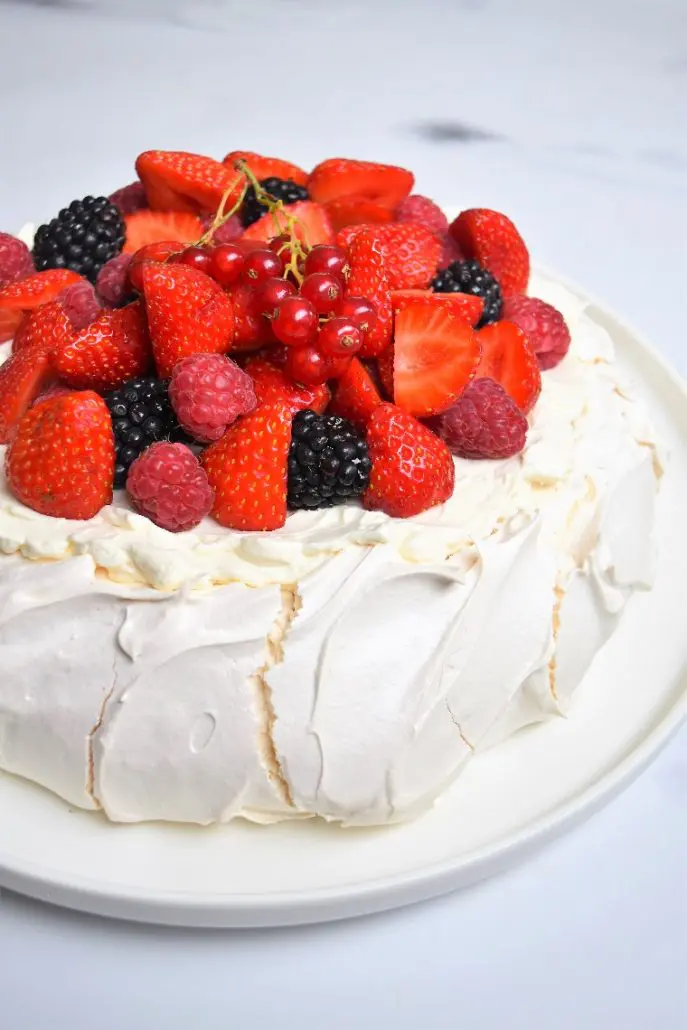 Pavlova Aux Fruits Rouges Recette Facile