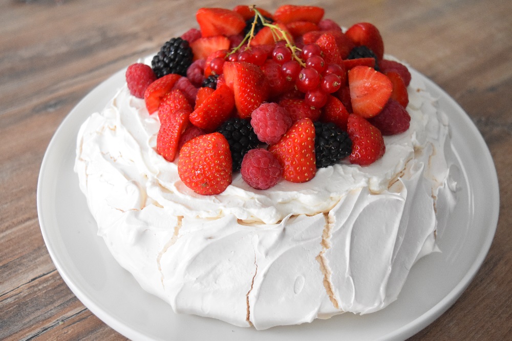 Pavlova Aux Fruits Rouges Recette Facile