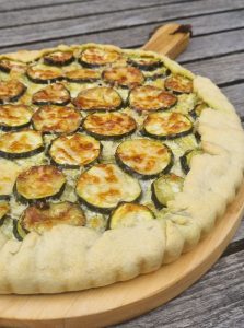 Tarte Courgette Ricotta Pesto - Recette Facile