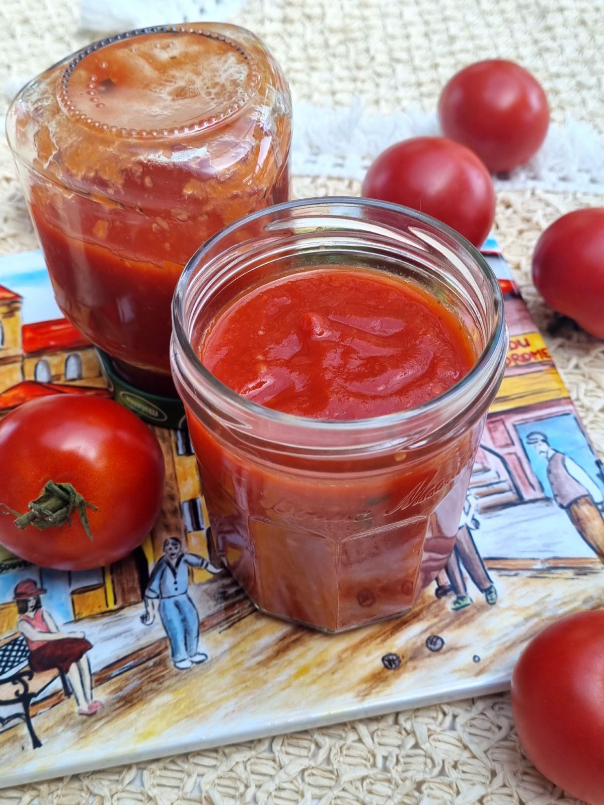 Recette conserve de coulis de tomates