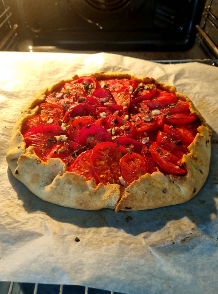 Tarte à La Tomate Et Moutarde - Recette Facile