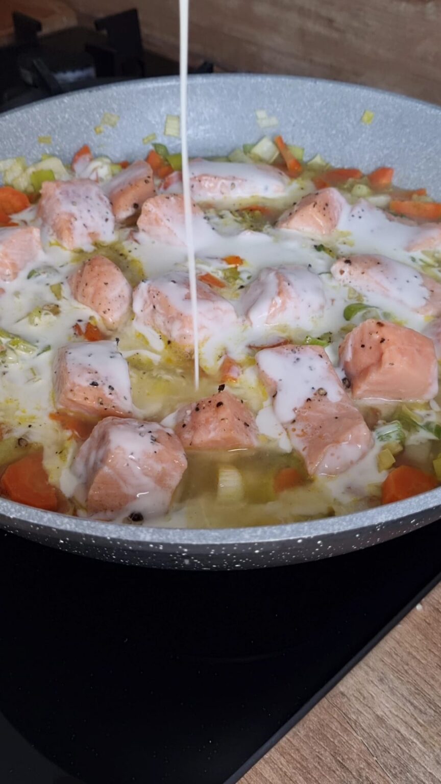 Blanquette De Saumon - Recette Facile