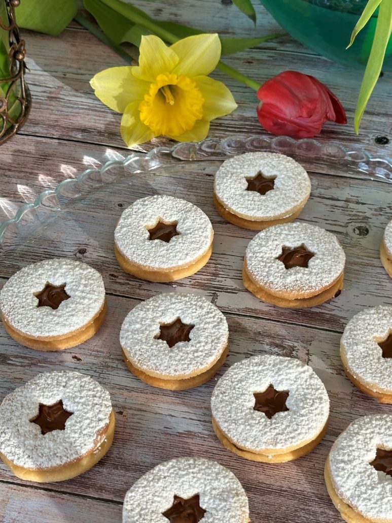 Biscuits Nutella chocolat blanc 🍫 Des biscuits sablés bien croquants