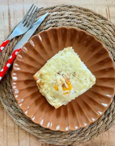 Toast à l'oeuf et fromage en air fryer