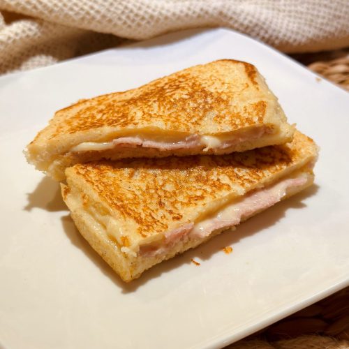 Pain perdu jambon fromage