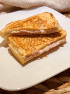 Pain perdu jambon fromage