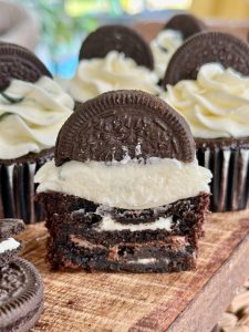 Coupe du cupcake Oreo