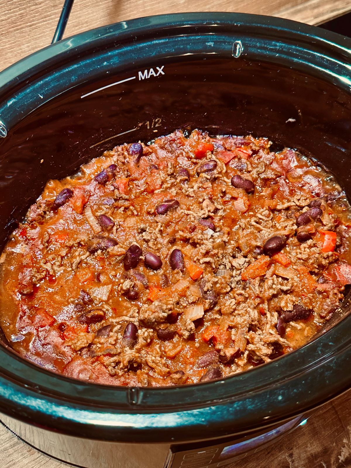 Chili con carne au crock pot