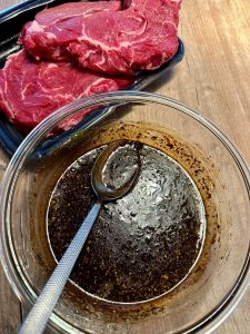 marinade boeuf