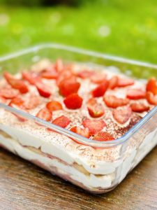 Tiramisu aux fruits rouges