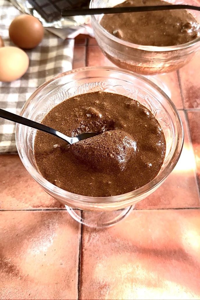 Mousse au chocolat facile avec thermomix