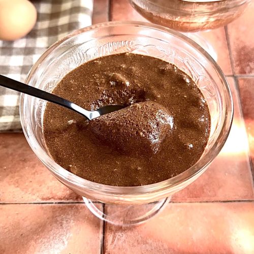 Mousse au chocolat inratable avec le thermomix