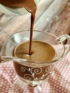 Sauce au chocolat au lait avec Thermomix