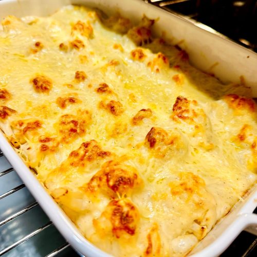 Gratin de chou-fleur facile avec le thermomix