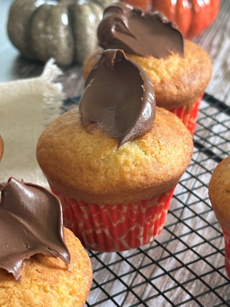 Muffin coeur nutella