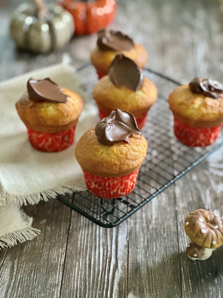 Muffins XXL avec coeur nutella