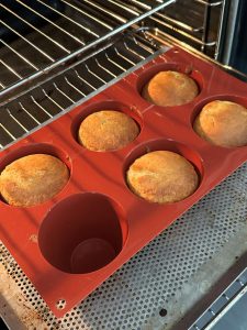 Cuisson des muffins columbus