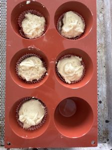 Muffins américains au fromage blanc avec coeur nutella