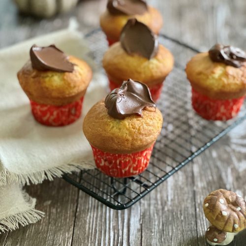 Muffins avec coeur nutella