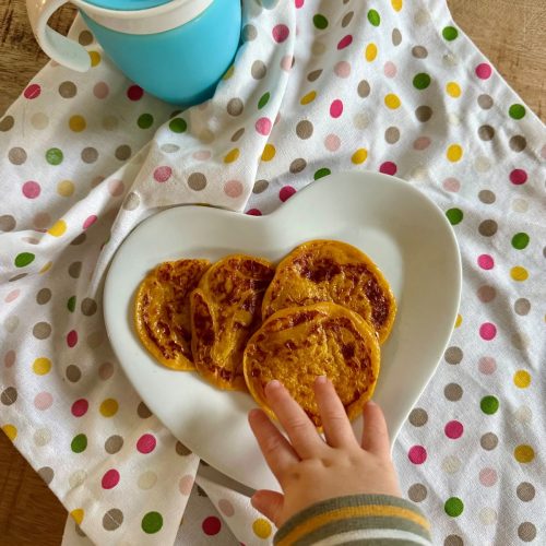 Petits pancakes pour bébé