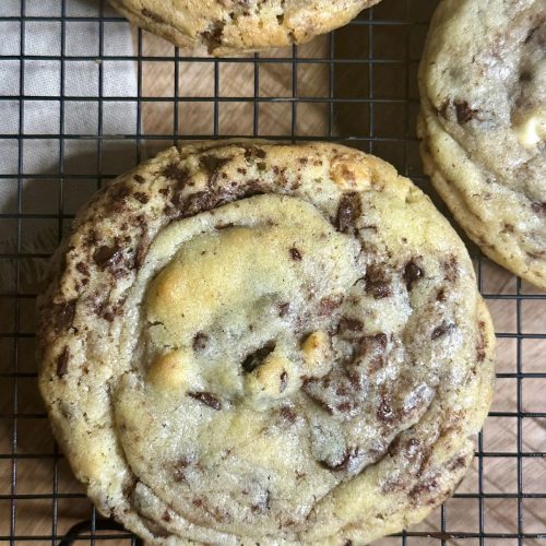 Cookies au chocolat moelleux et fondants à coeur