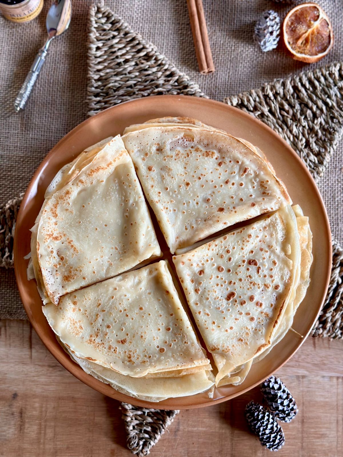 Crêpes sans grumeau, moelleuses et délicieuses