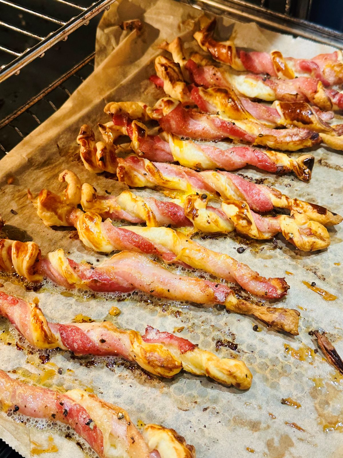 Flutes feuilletées pour l'apéritif