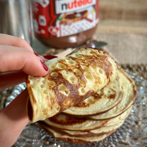 Pancakes moelleux et légers au fromage blanc