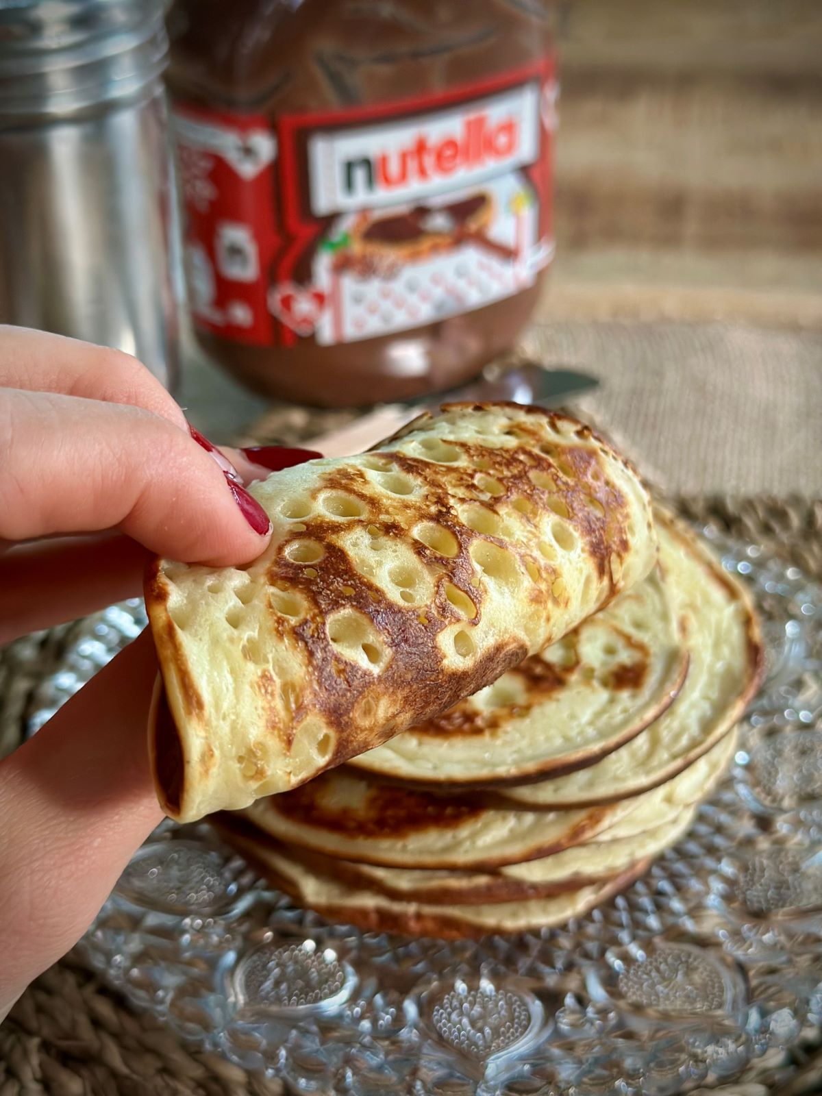 Pancakes moelleux et légers au fromage blanc