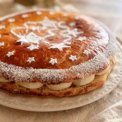 Galette beurrée dunkerquoise avec crème diplomate