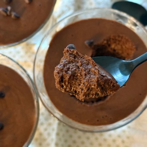 Mousses au chocolat magiques avec thermomix