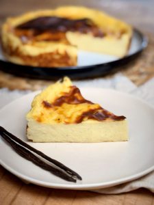 Flan à la vanille sans pâte, allégé